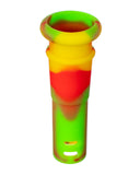 18mm to 14mm Silicone Downstem 1" Rasta