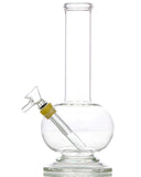 Smokin' Buddies Hexagon Base Bubble Beaker Water Pipe - Left Detailed View