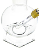 Smokin' Buddies Hexagon Base Bubble Beaker Water Pipe - Downstem Close Up