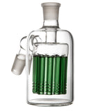 Smokin' Buddies 11-Arm Tree Perc Ashcatcher - Green, Angled View