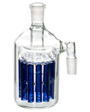 Smokin' Buddies 11-Arm Tree Perc Ashcatcher - Blue, 90° Angle Right View