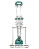 Smokin' Buddies Half Fab Egg Perc Water Pipe Front View