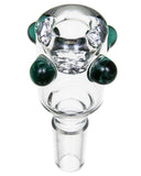 Smokin' Buddies Half Fab Egg Perc Water Pipe Bowl