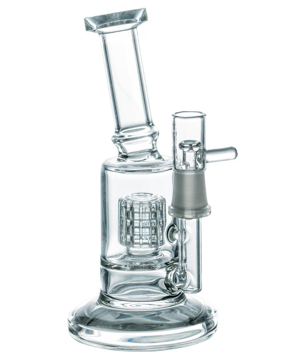 Mini Dab Rig with Barrel Perc