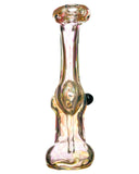 Swirl Fumed Bubbler with Doughnut Mouthpiece