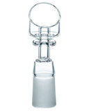 Full view of Smokin' Buddies Female Angled Domeless Quartz Nail