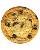 Picture of 8" Rubber Dropmat with a picture of a large Chocolate Chip cookie.