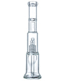 Smokin' Buddies 13" Matrix Barrel Perc Water Pipe Back View