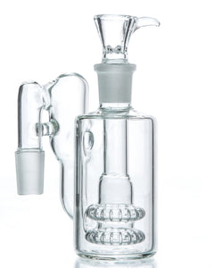 DankStop - 90˚ Double Showerhead Perc Recycler Ashcatcher