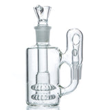 DankStop - 90˚ Double Showerhead Perc Recycler Ashcatcher