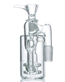 DankStop - 90˚ Double Showerhead Perc Recycler Ashcatcher