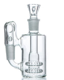 DankStop - 90˚ Double Showerhead Perc Recycler Ashcatcher