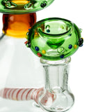 Smokin' Buddies Christmas Tree Water Pipe Bowl Close Up