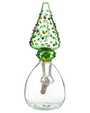 Smokin' Buddies Christmas Tree Water Pipe Front View