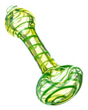 Full Spiral Fumed Mini Spoon Pipe