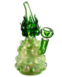 Smokin' Buddies Green Funky Pineapple Water Pipe