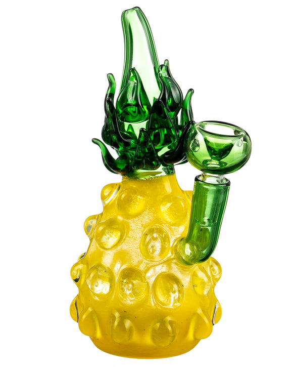 Smokin' Buddies Yellow Funky Pineapple Water Pipe