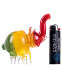 Glass Elephant Hand Pipe