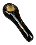 Golden Sun Spoon Pipe Black