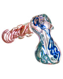 Hammer Style Bubbler with Glass Drop Accents by DankStop