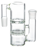 Clear Glass Honeycomb to Turbine Perc Ashcatcher