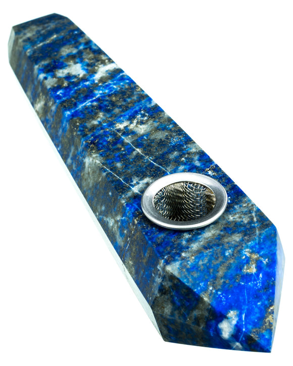 Lapis Lazuli Quartz Stone Pipe