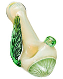 Leafy Green Mushroom Milli Spoon Pipe