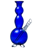 blue snowman beaker