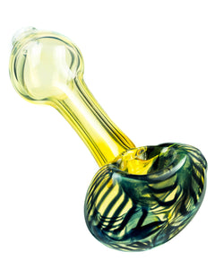 Raked Face Fumed Spoon Pipe