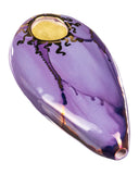 Sun Teardrop Hand Pipe Purple