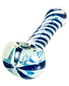 Green Swirled Hand Pipe