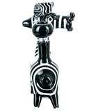 Smokin' Buddies Zak the Zebra Water Pipes Back View