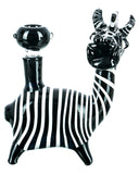 Smokin' Buddies Zak the Zebra Water Pipes Side View