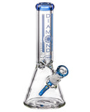 Diamond Glass 11" 9mm Thick Beaker Water Pipe Blue