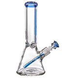 Diamond Glass 11" 9mm Thick Beaker Water Pipe