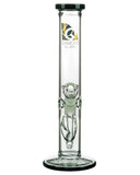 Diamond Glass 13" Classic Straight Tube Water Pipe