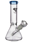 Diamond Glass 8" Basic Beaker Water Pipe - Purple