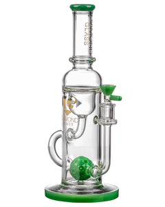 Diamond Glass Ball Perc Incycler Topaz