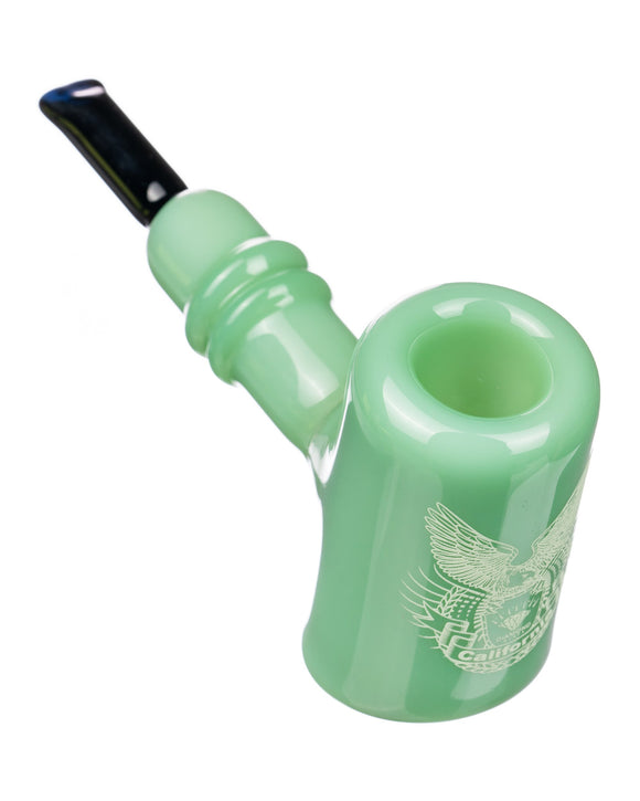 Dimond Glass Classic Sherlock Hand Pipe Mint Green