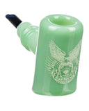 Dimond Glass Classic Sherlock Hand Pipe Mint Green