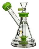 Diamond Glass Gavel Hammer Bubbler Slyme Green