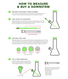 Smokin' Buddies 14mm to 14mm Diffused Downstem