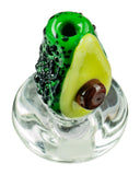 Top view of Avocadope Carb Cap For Puffco Peak.