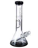 Grav Labs Black Accented Beaker Water Pipe with Inverted Restriction - Right View