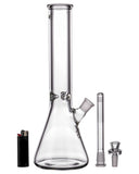 Higher Standards Heavy Duty Beaker Water Pipe - Size Comparison View