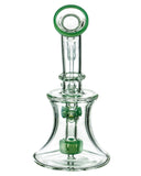 Hourglass Dab Rig With Colored Accents