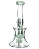 Hourglass Dab Rig With Colored Accents
