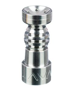 Female 14mm/18mm Domeless Titanium Nail with Showerhead Dish