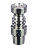 Male 14mm/18mm Domeless Titanium Nail with Showerhead Dish