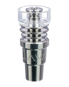 14mm/18mm Universal Domeless Titanium Nail with Quartz Dish